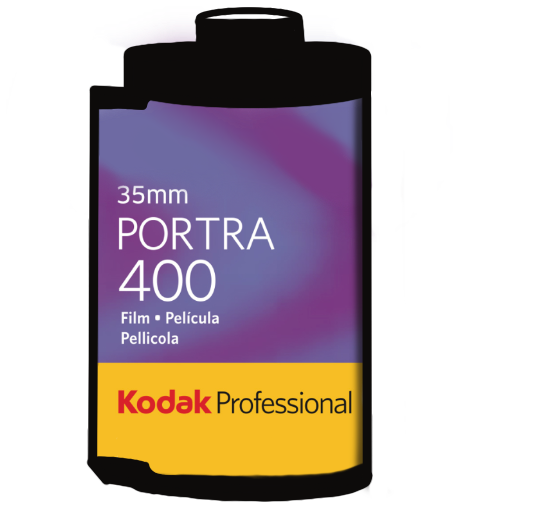 folder containing kodak portra 400 film pictures