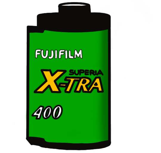 folder containing fuji superia film pictures