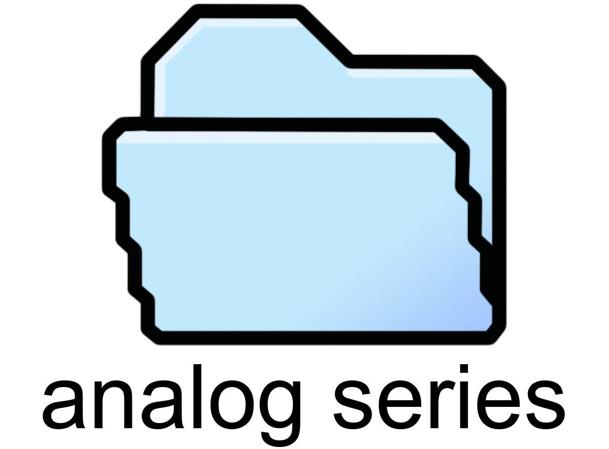 folder containing analog series collection pictures